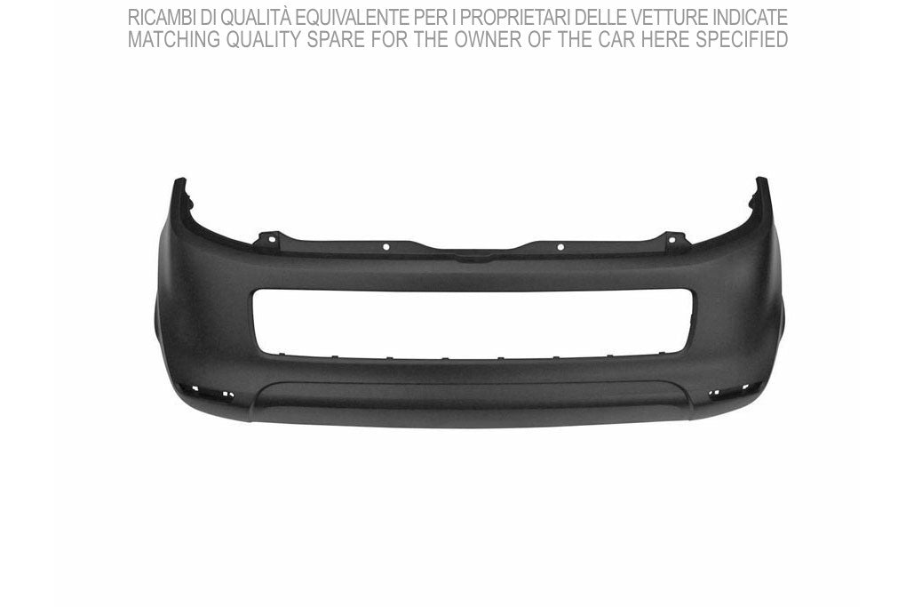 paraurti posteriore con primer con 3 tracce pdc renault twingo 2014 2019 rn2021051