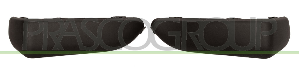 kit modanature paraurti posteriore nera goffrata destra sinistra renault twingo basic 2007 2012 rn3061270