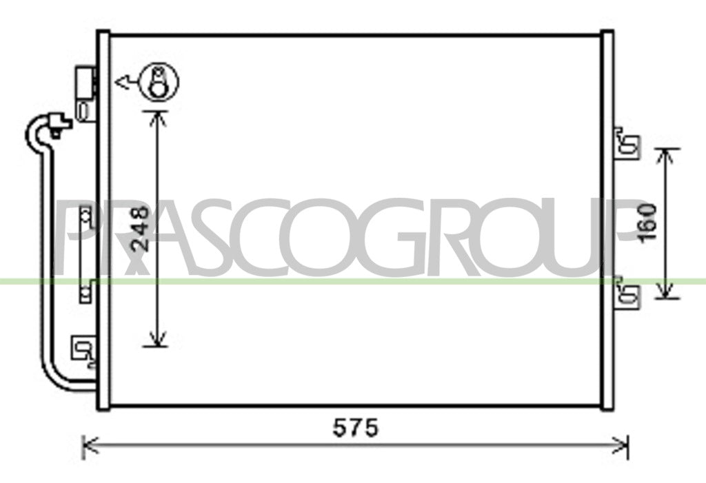 condensatore renault twingo basic 2007 2012 rn306c001