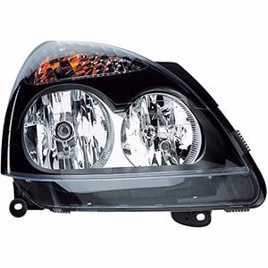 proiettore destro mod h7 h1 elettrico senza motore nero versione hella renault clio 2001 2005 rn3224903