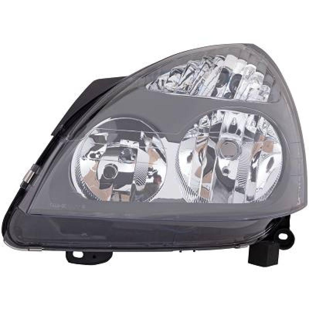 proiettore sinistro h7 h1 elettrico senza motore grigio versione hella renault clio campus storia 2009 rn3224914