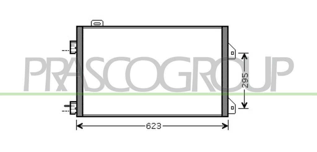 condensatore renault clio 2001 2005 rn322c003