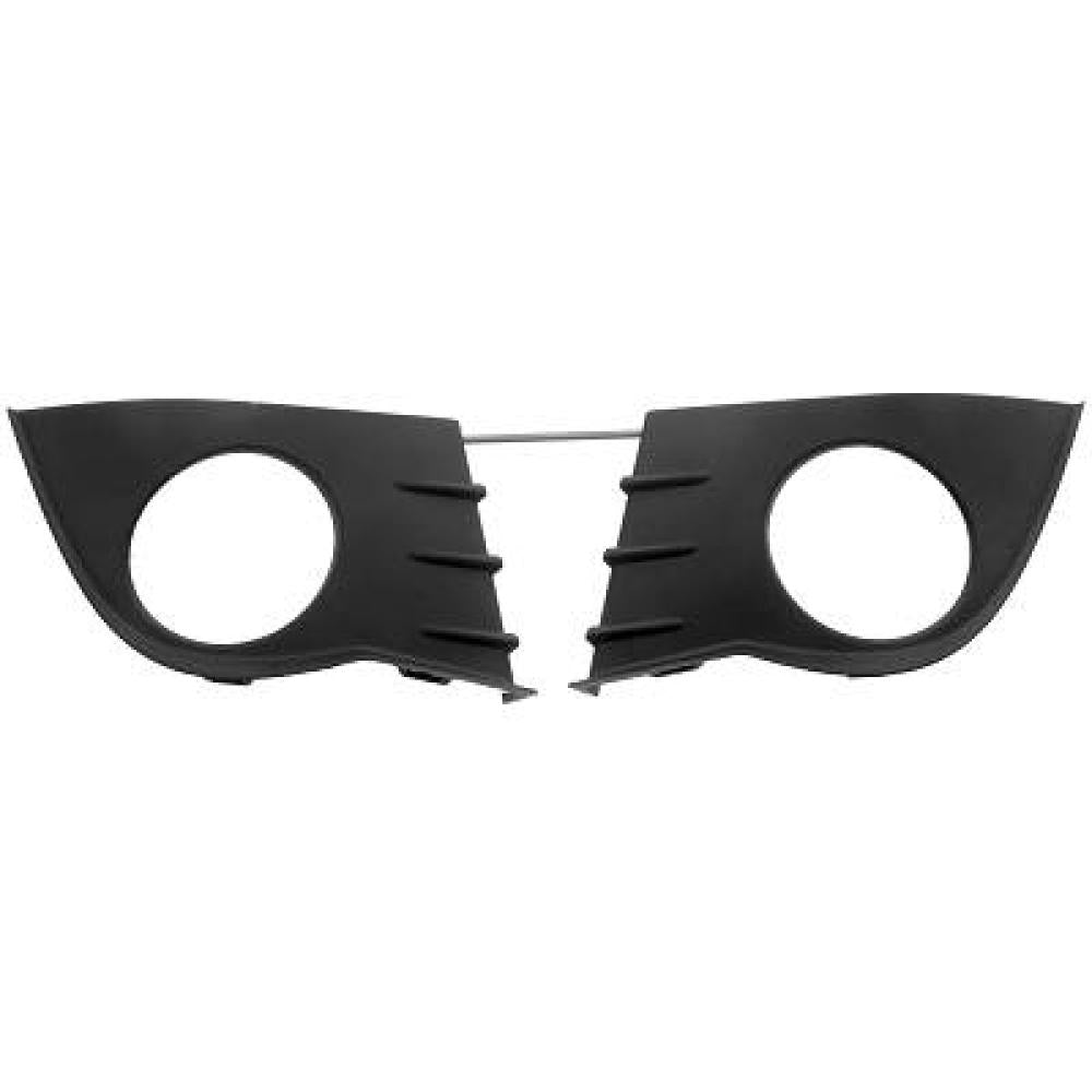griglia sinistra paraurti anteriore nera con sede fendi renault clio 2005 2009 rn3252124