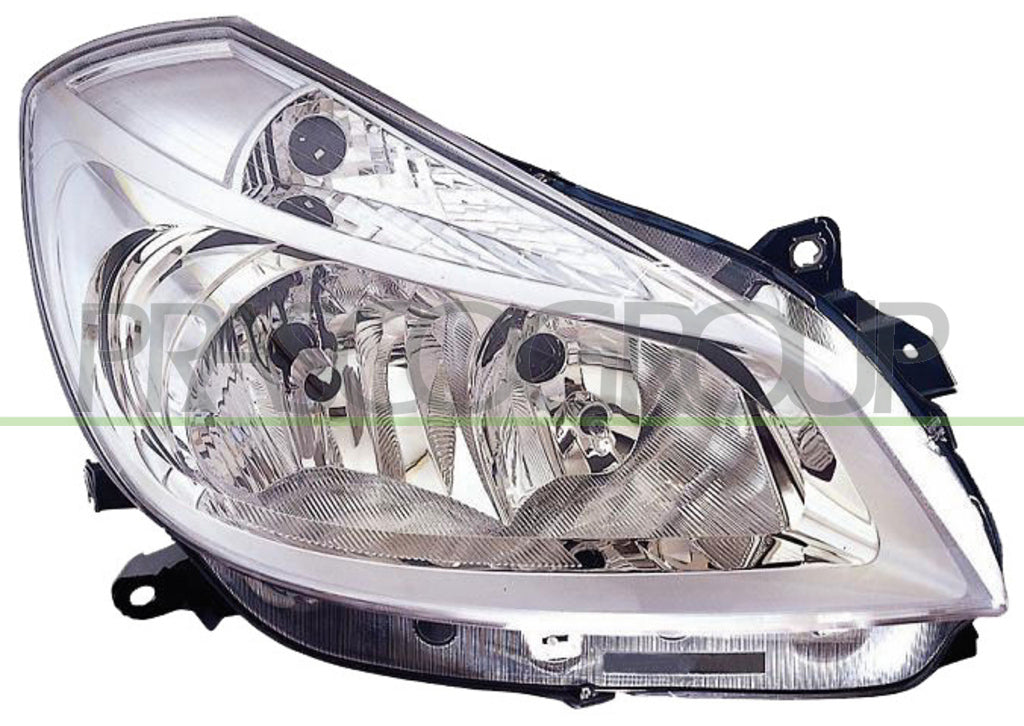proiettore destro h7 h7 elettrico con motore cromato renault clio 2005 2009 rn3254903