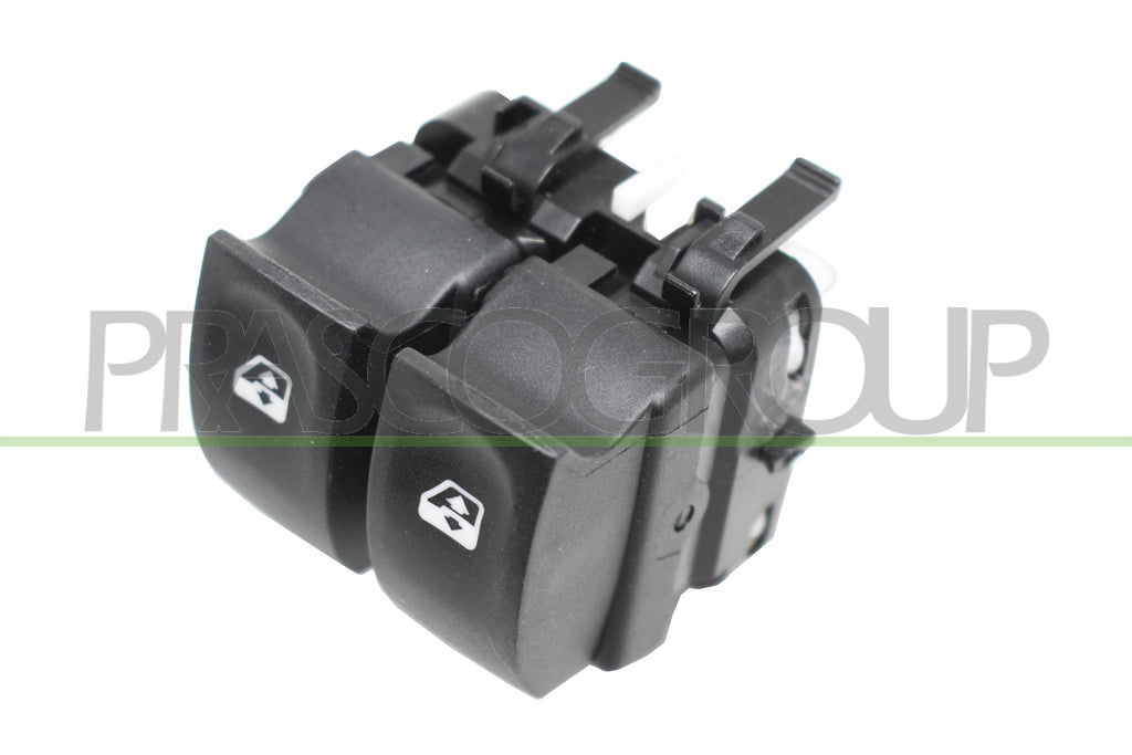 pulsantiera alzacristallo porta anteriore sinistra nera 2 interruttori 10 pins renault twingo basic 2007 2012 rn325ws04