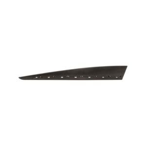 modanatura porta anteriore sinistra nera liscia da primerizzare con fori profilo renault clio 2012 2016 rn3291404