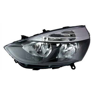 proiettore sinistro h1 h7 elettrico con motore nero bordo nero renault clio 2012 2016 rn3294924