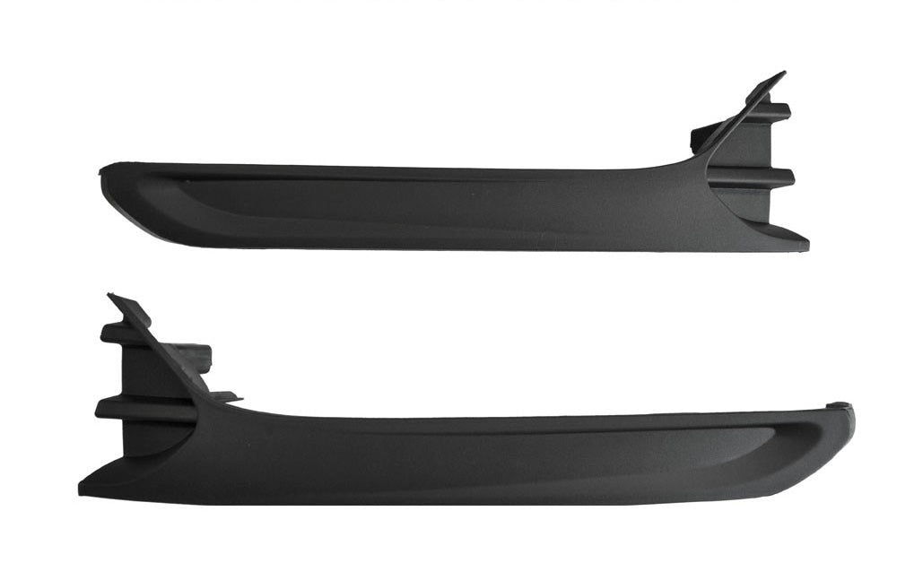 kit modanature paraurti anteriore nera goffrata destra sinistra renault clio 2016 2019 rn3301230