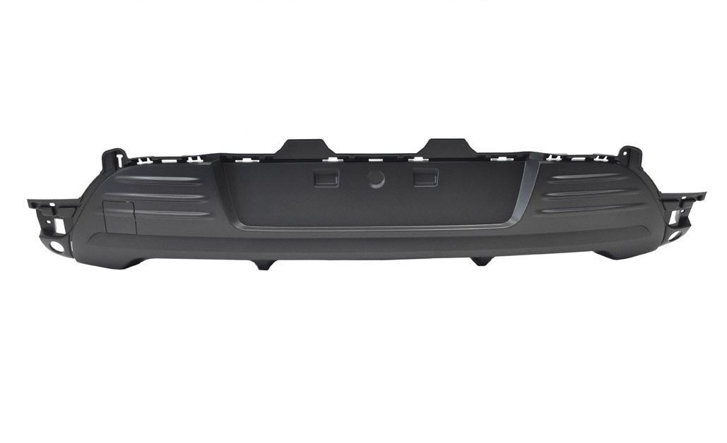 spoiler paraurti posteriore nero goffrato con tappo copri gancio traino renault clio 2016 2019 rn3301851