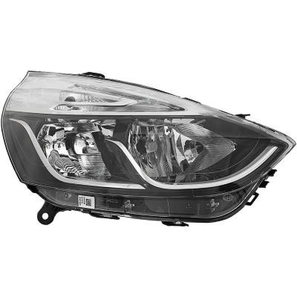 proiettore destro h1 h7 elettrico senza motore renault clio 2016 2019 rn3304905
