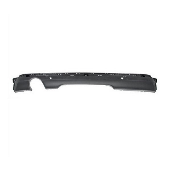 spoiler paraurti posteriore nero goffrato con fori pdc supporti con fori modanatura renault clio 2019 rn3321872