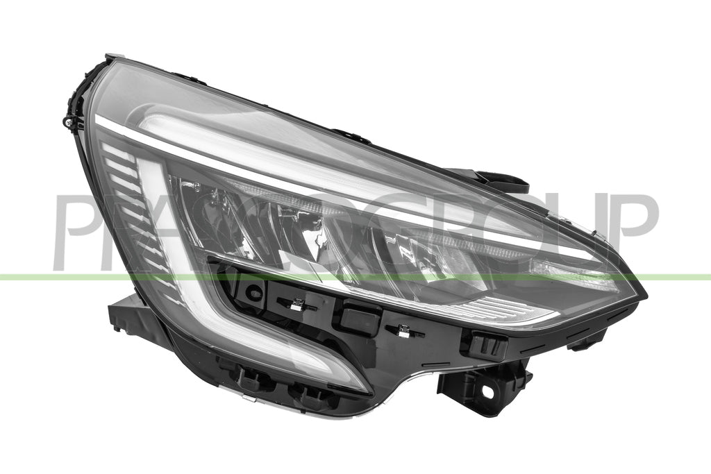 proiettore destro elettrico con motore con modanatura bianca con centralina led renault clio 2019 rn3324925
