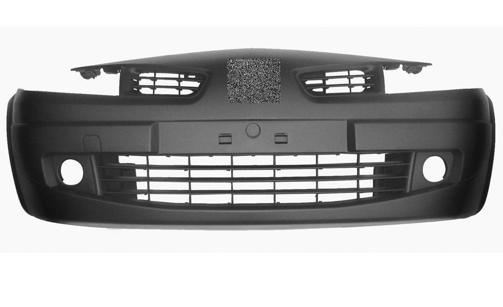 paraurti anteriore nero liscio da primerizzare con predisposizone fendinebbia renault megane 2006 2008 rn4221001