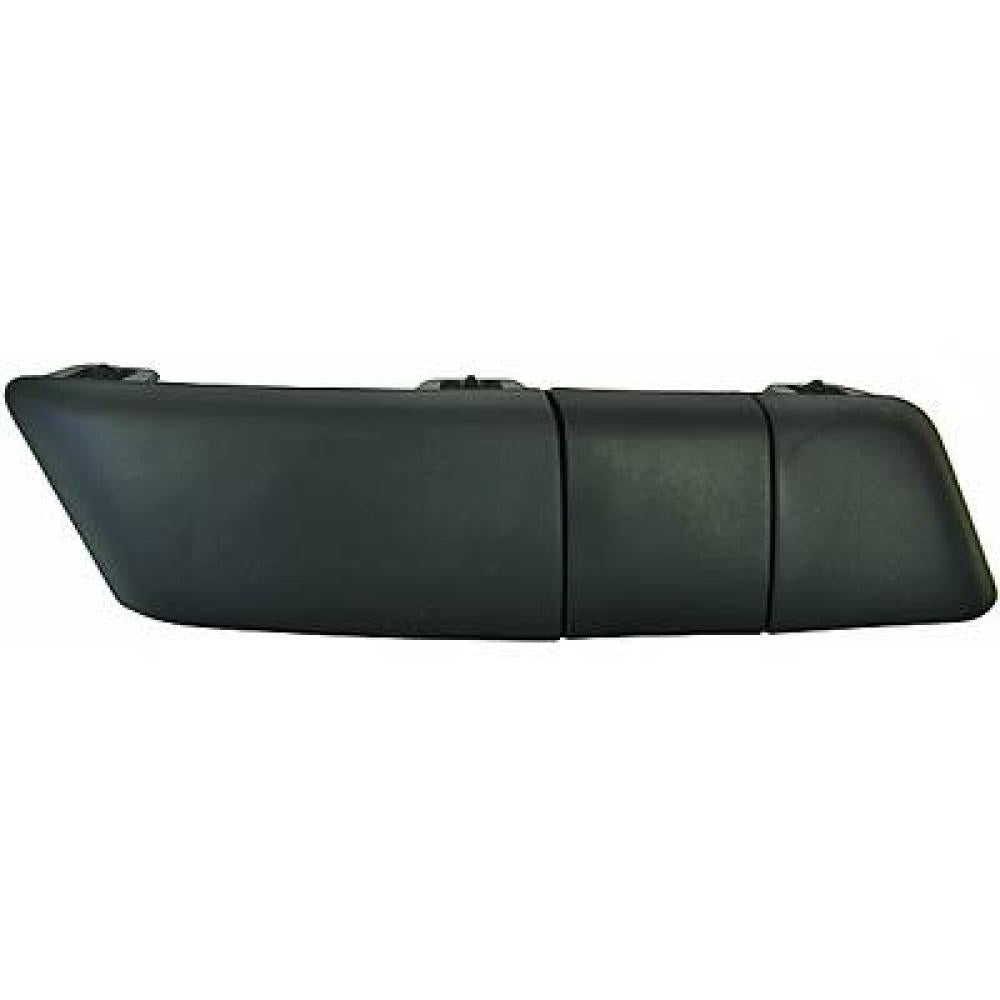 modanatura destra paraurti anteriore nera goffrata con tappo copri gancio renault megane 2008 2012 rn4241203