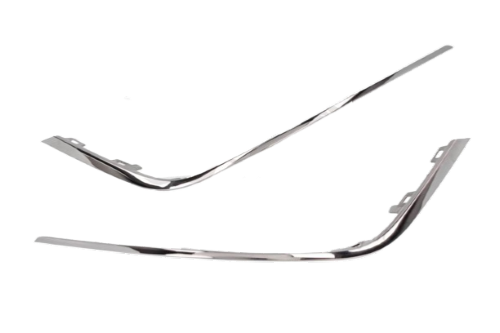 modanatura sinistra paraurti anteriore inferiore cromata renault megane 2016 2020 rn4301224