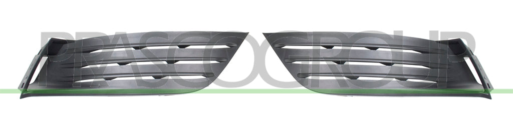 kit griglie paraurti anteriore nere senza sede fendi destra sinistra renault megane 2016 2020 rn4302130