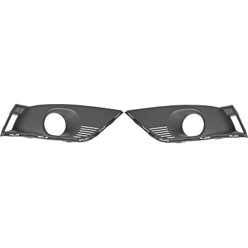 griglia destra paraurti anteriore grigia con sede fendinebbia renault megane 2016 2020 rn4302133