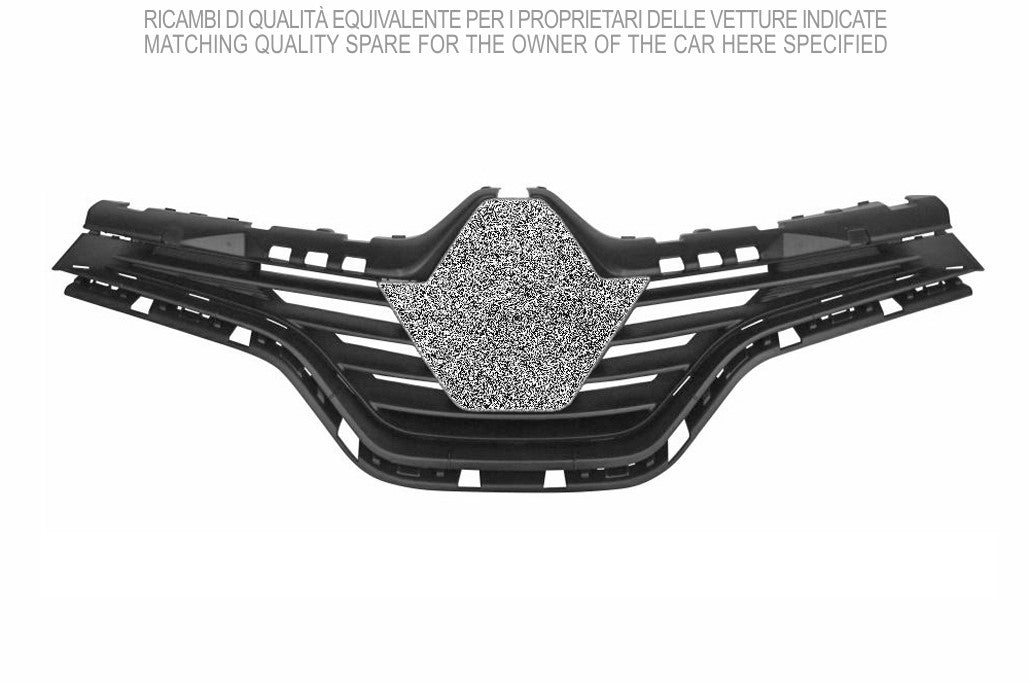 griglia radiatore nera renault captur 2013 2017 rn7002001