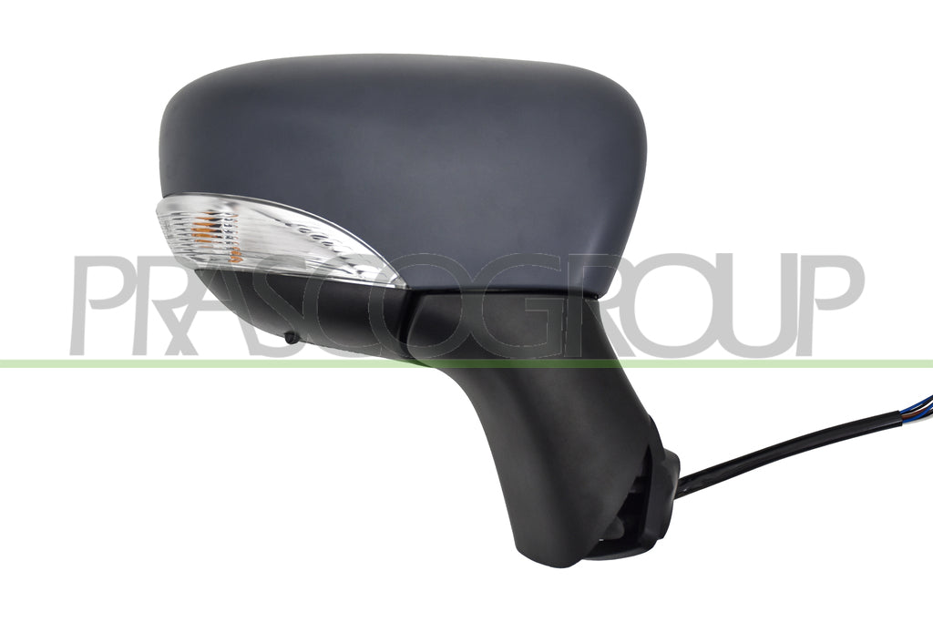 retrovisore destro elettrico con primer termico chiudibile con fanale con sonda convesso 11 pins renault captur 2013 2017 rn7007333