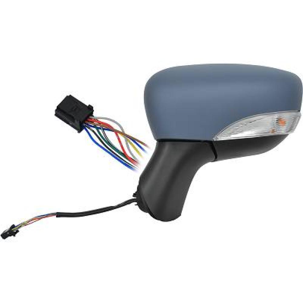 retrovisore sinistro elettrico con primer termico chiudibile con fanale asferico 9 pins renault captur 2013 2017 963029140r