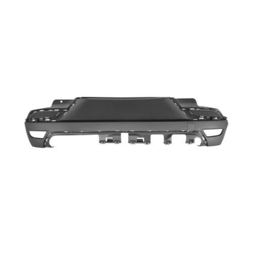 paraurti posteriore inferiore nero goffrato tracce pdc e park assist con tappo copri gancio renault captur 2019 2024 rn7041051
