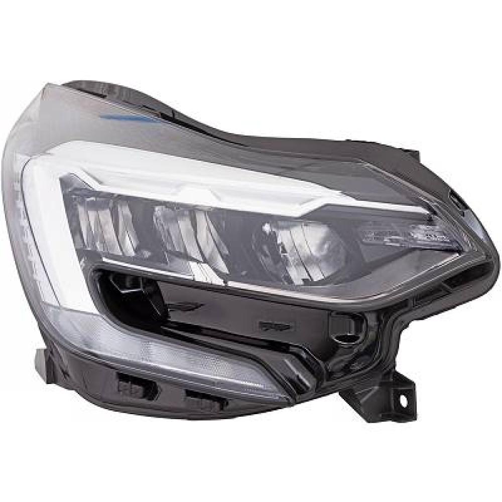proiettore destro elettrico con motore senza centralina led versione hella renault captur 2019 2024 rn7044913