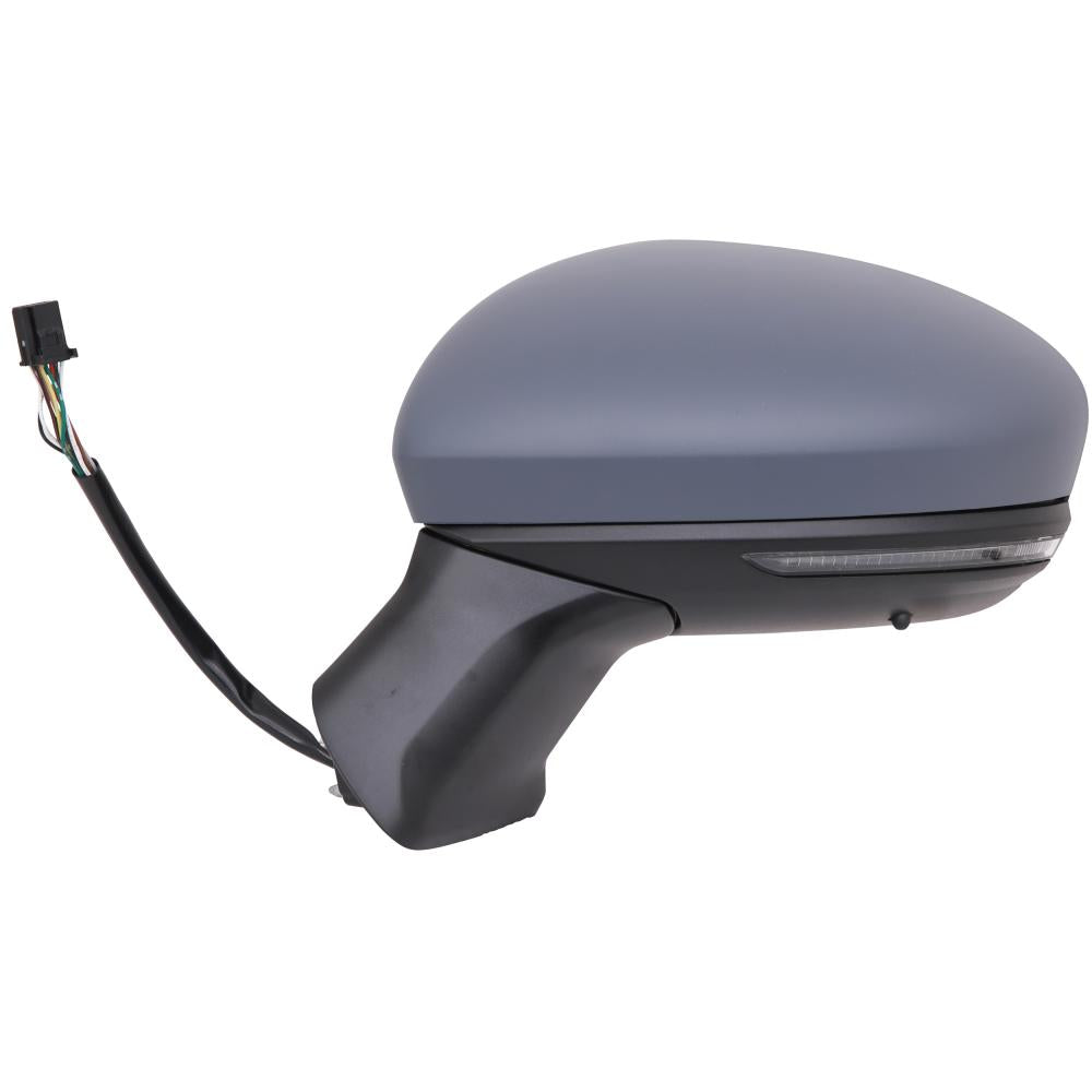retrovisore sinistro elettrico con primer termico chiudibile con fanale asferico 9 pins renault captur 2019 2024 963026088r