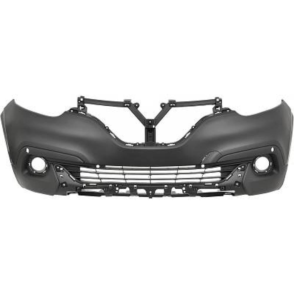 paraurti anteriore con primer con fori pdc supporti con tappo copri gancio con tracce park assist e lavafari renault kadjar 2015 2018 601984273r