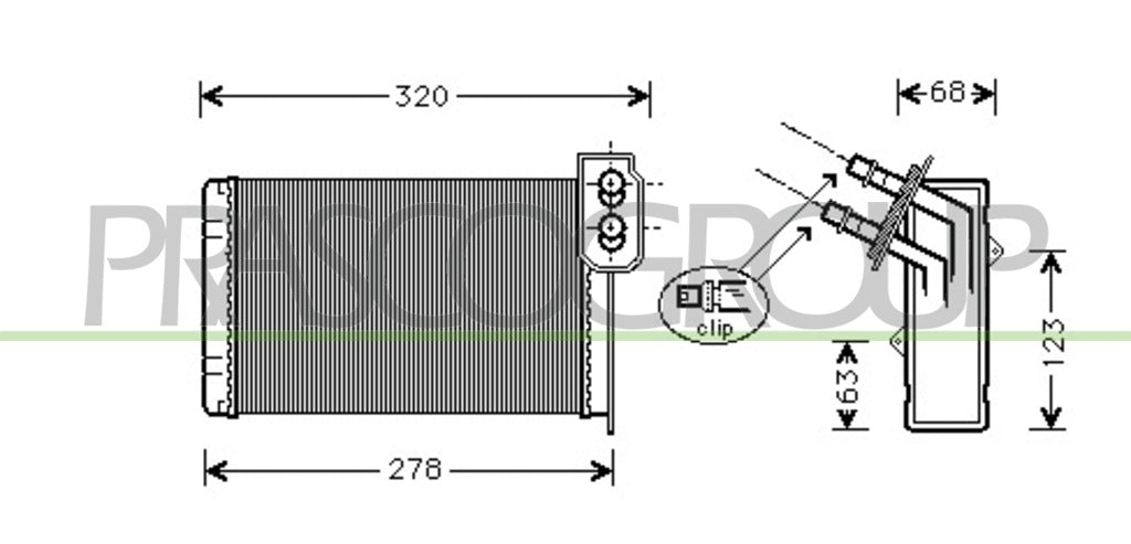 riscaldatore renault kangoo 1997 2003 rn916h001