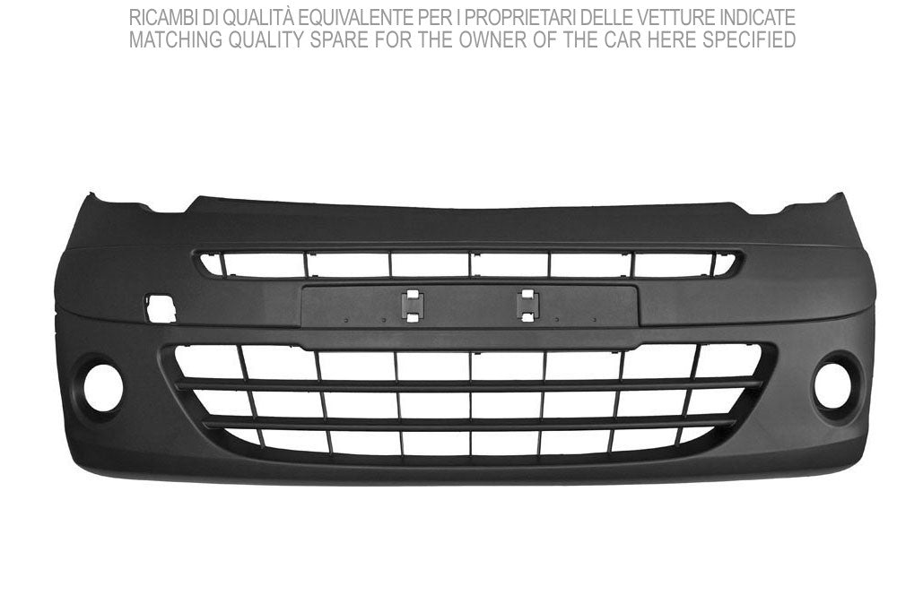 paraurti anteriore con primer con sede fendi renault kangoo 2008 2012 rn9181011