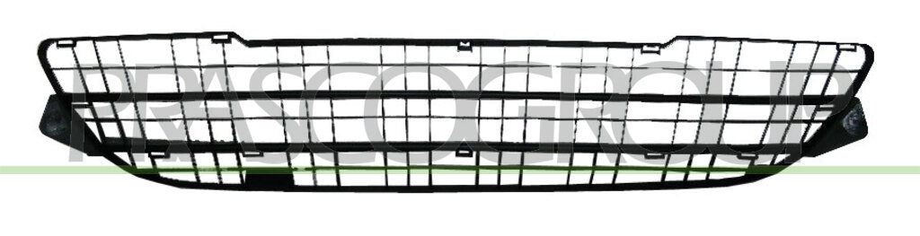 griglia paraurti anteriore centrale nera renault kangoo 2008 2012 rn9182120