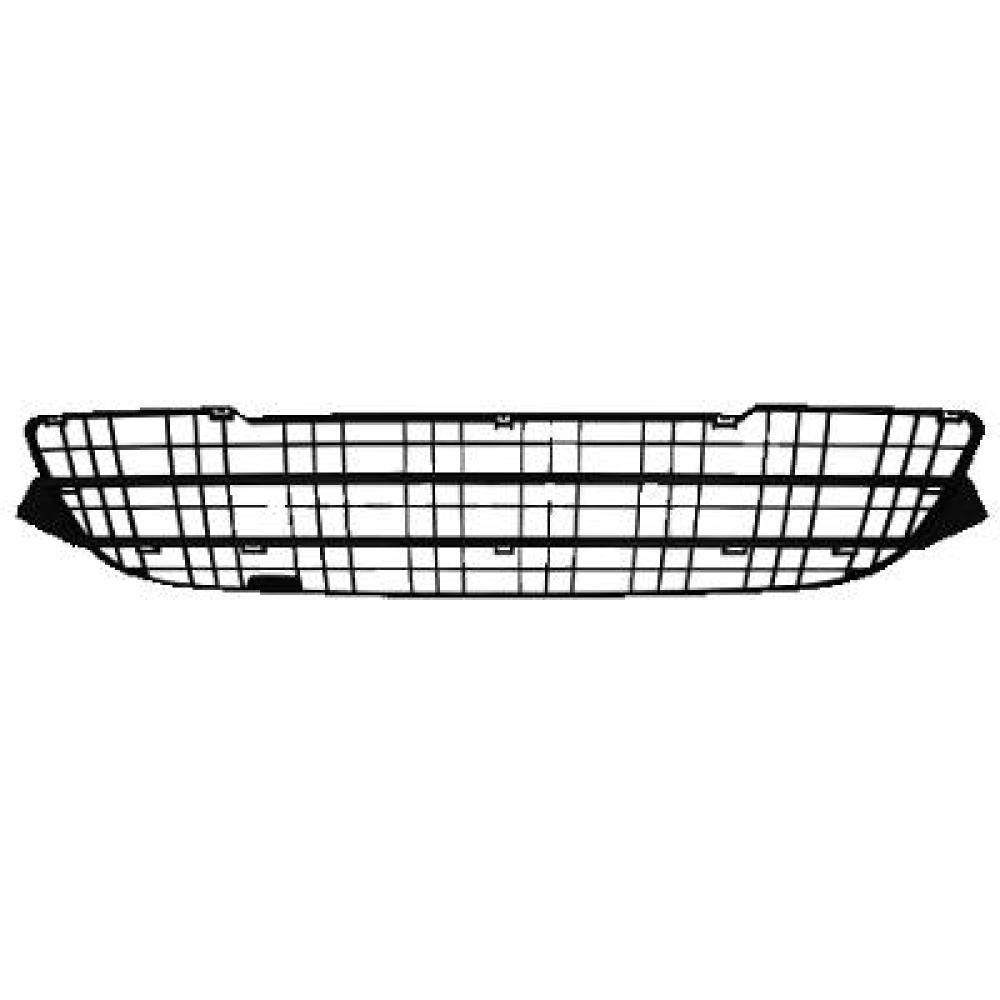 griglia paraurti anteriore centrale nera renault kangoo 2008 2012 8200616137