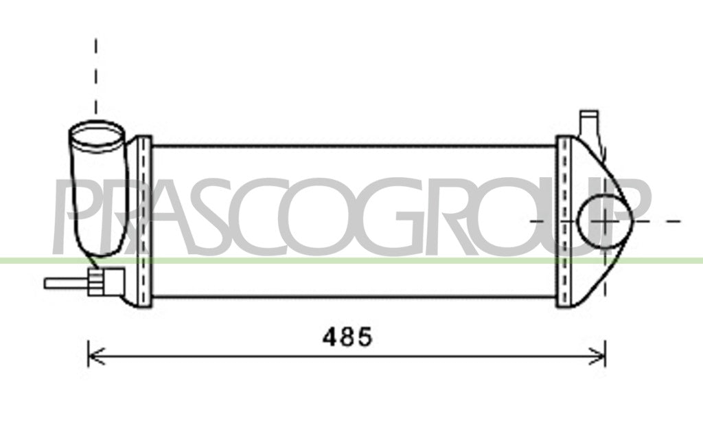 intercooler renault kangoo 2008 2012 rn918n001