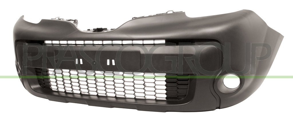 paraurti anteriore nero goffrato con sede fendi con tappo copri gancio mod extrem renault kangoo 2013 2021 rn9211011