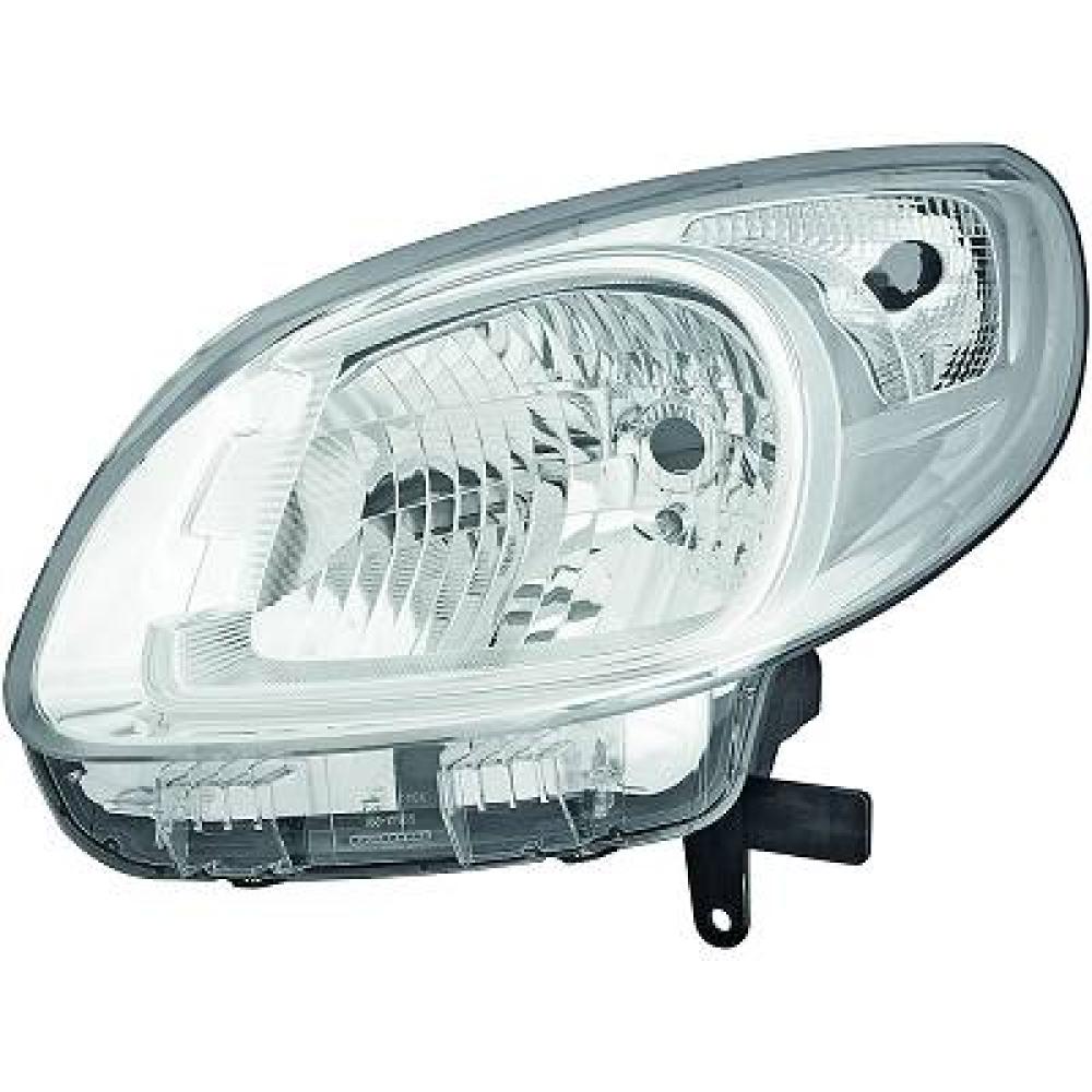 proiettore sinistro h4 elettrico senza motore cromato renault kangoo 2013 2021 rn9214814