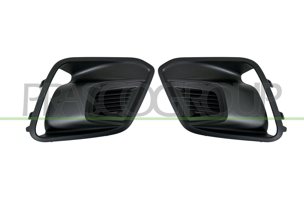 kit griglie paraurti anteriore nere senza sede fendi destra sinistra renault kangoo multispace 2021 rn9242115