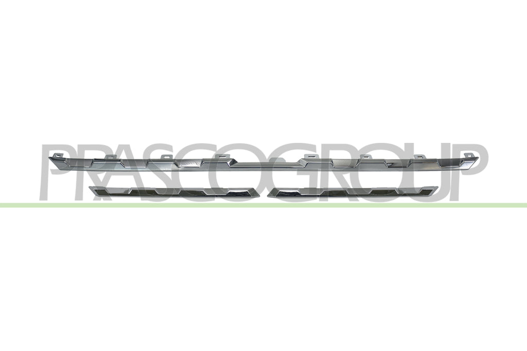 kit modanature griglia radiatore cromato 3 pezzi renault kangoo multispace 2021 rn9242225