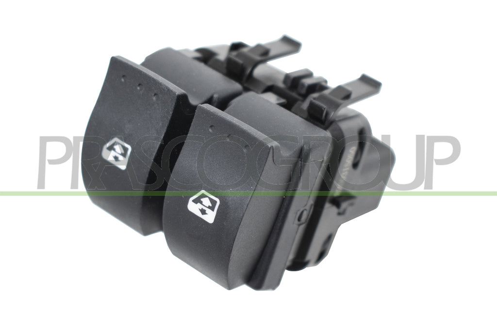 pulsantiera alzacristallo porta anteriore destra nera 2 interruttori connettore nero 10 pins renault megane 2002 2005 rn934ws03