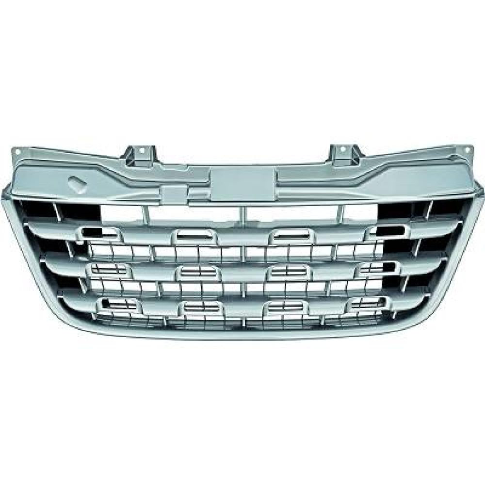 griglia radiatore verniciata argento renault master 2010 2014 623100256r