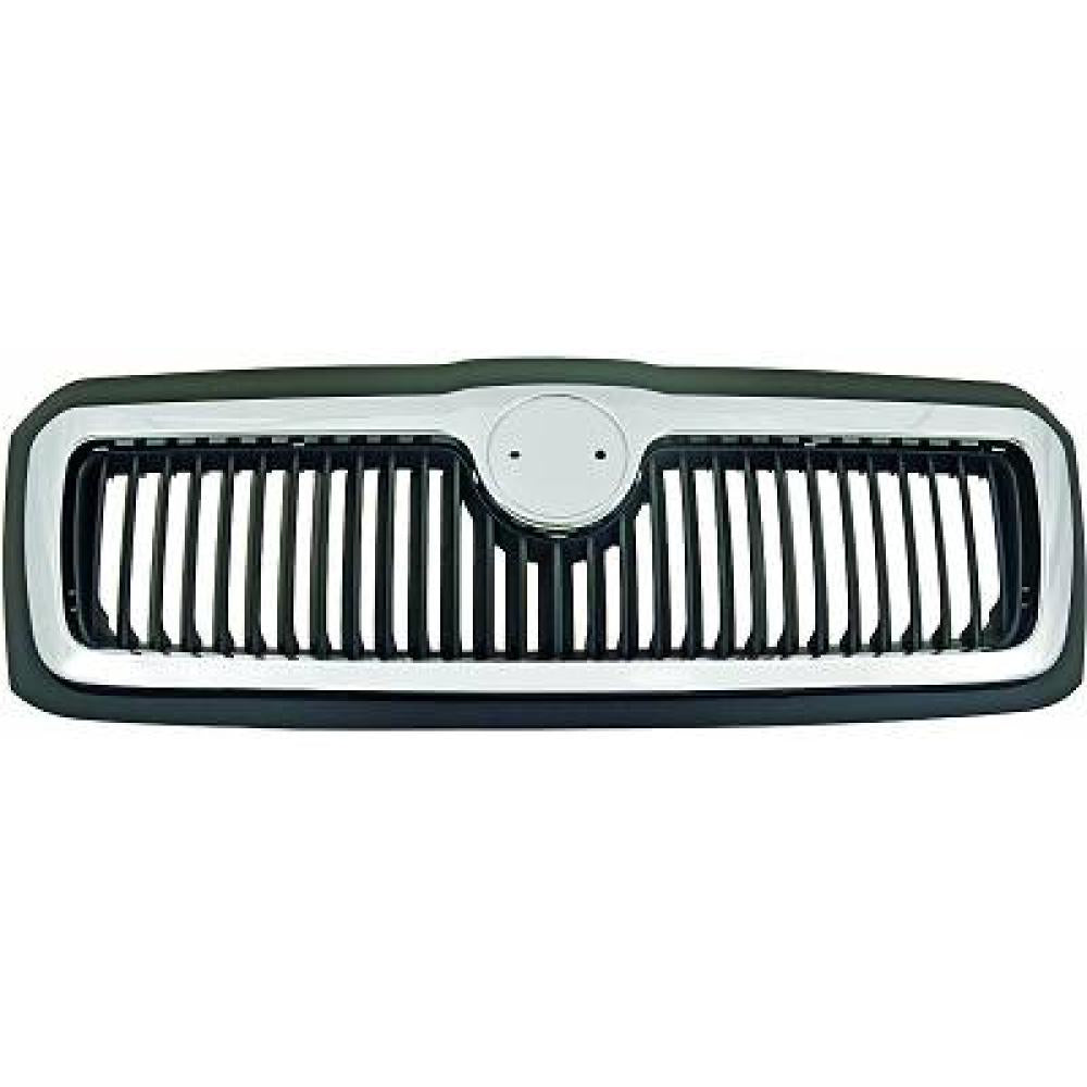 griglia radiatore con cornice cromata skoda octavia 2000 2004 sk0222000
