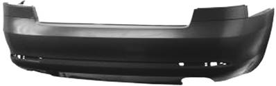 paraurti posteriore grigio liscio da primerizzare con sede tappo gancio con scarico doppio a sinistra mod station wagon skoda octavia 2008 2013 sk0281081
