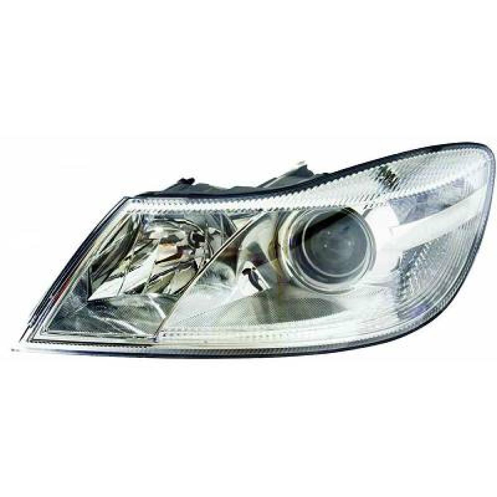proiettore destro h1 h7 elettrico con motore skoda octavia 2008 2013 sk0284903