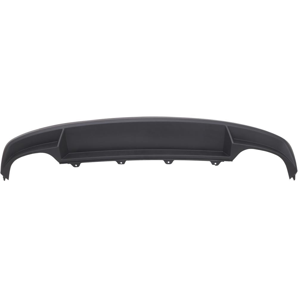 spoiler paraurti posteriore nero goffrato con tracce pdc skoda octavia 2013 2016 sk0301851