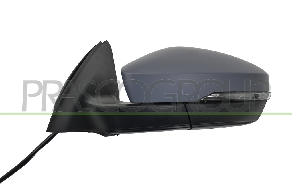 retrovisore sinistro elettrico con primer termico chiudibile con fanale con luce cortesia convesso 11 pins skoda octavia 2013 2016 sk0307326