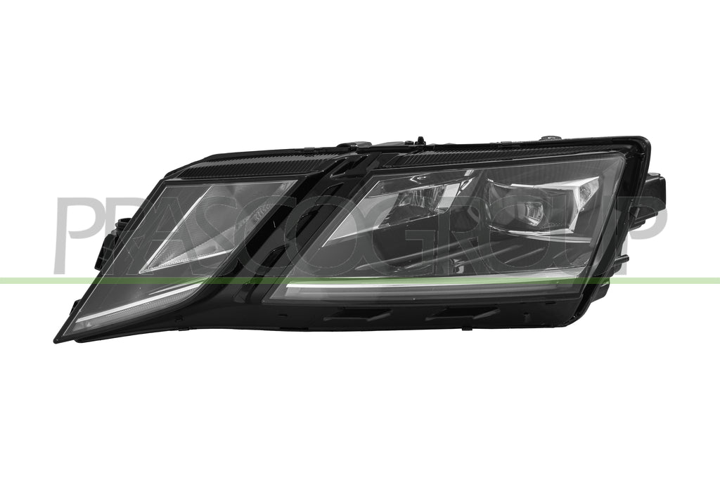 proiettore sinistro elettrico con motore con luce diurna led skoda octavia 2017 2020 sk0324914