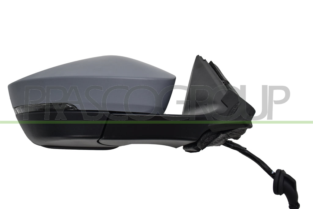 retrovisore destro elettrico con primer termico chiudibile con fanale con blis convesso 10 pins skoda octavia 2020 2024 sk0347343