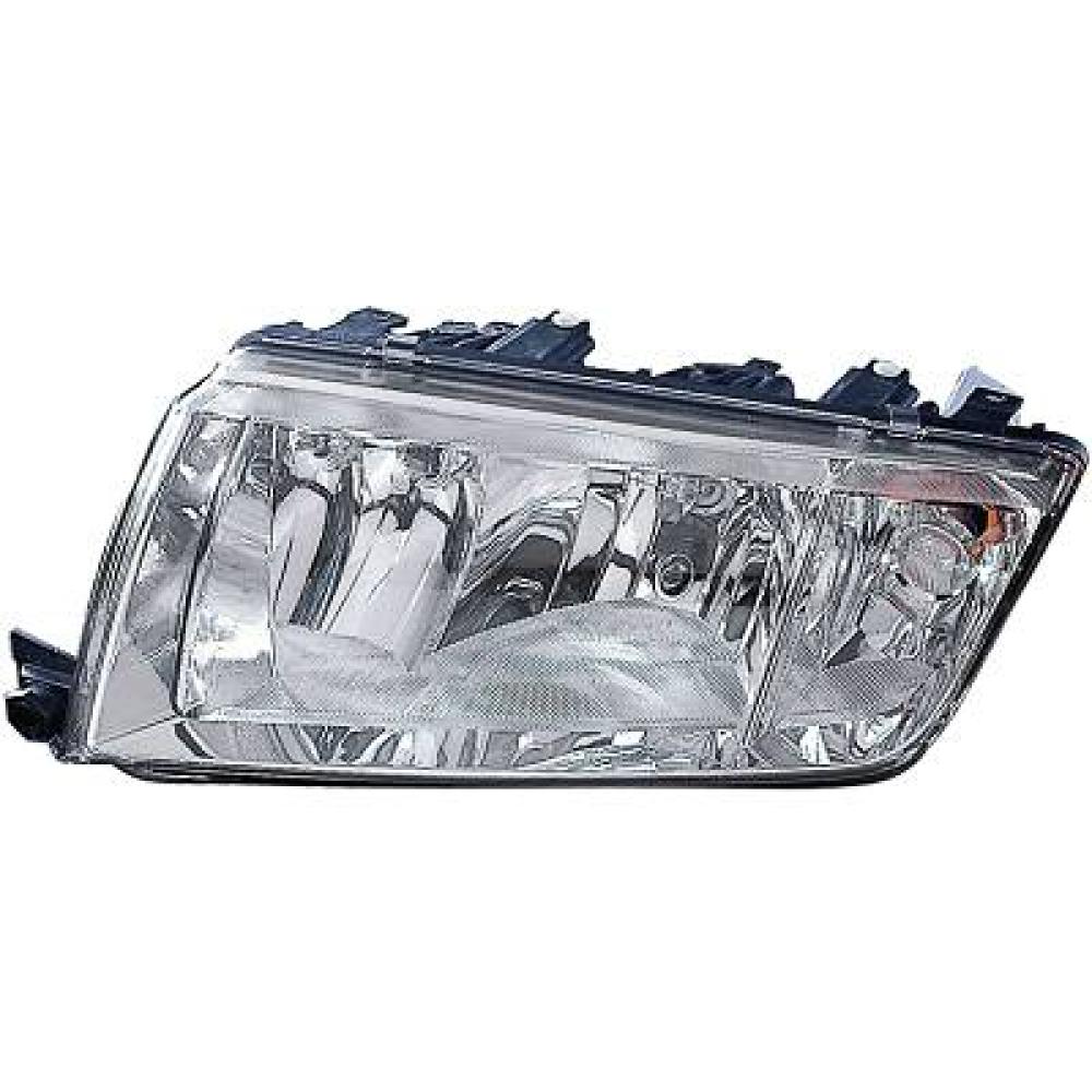 proiettore sinistro mod h7 h3 cromato skoda fabia 2000 2004 sk3204804