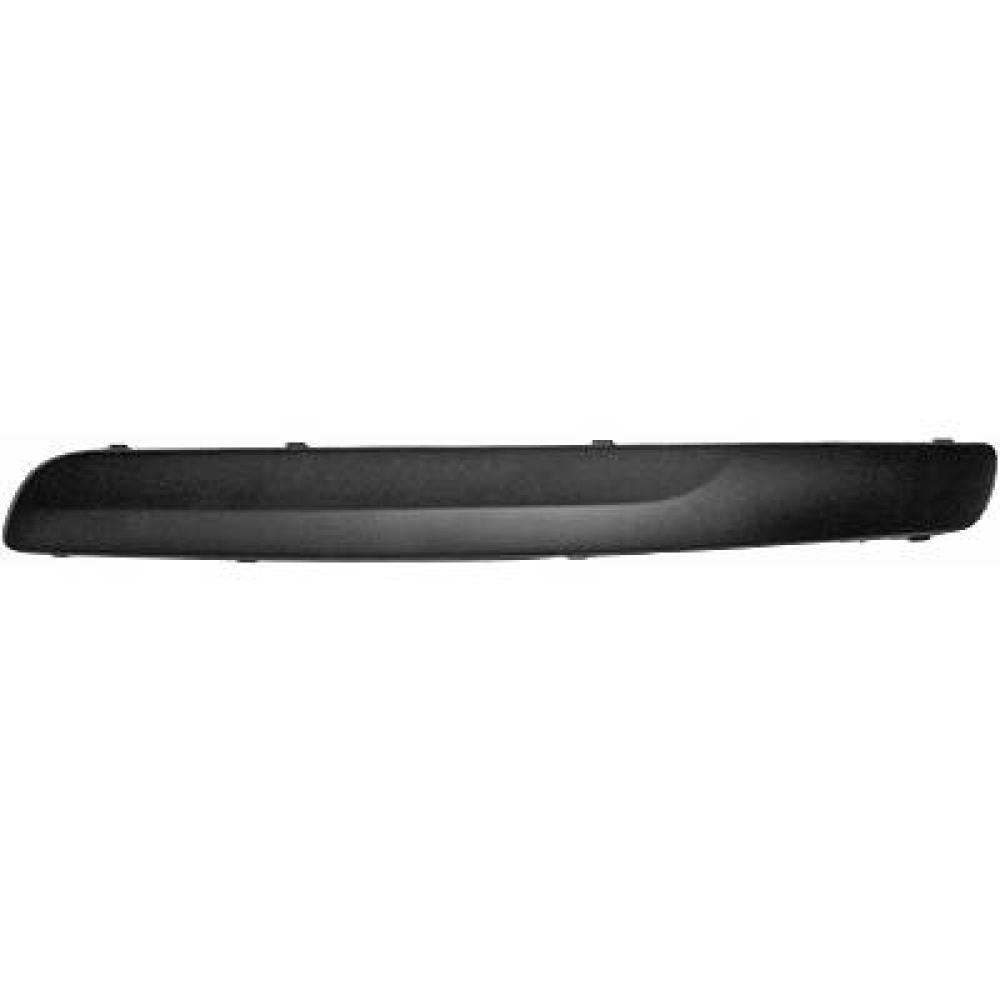 modanatura sinistra paraurti anteriore nera goffrata skoda fabia 2004 2007 sk3221244