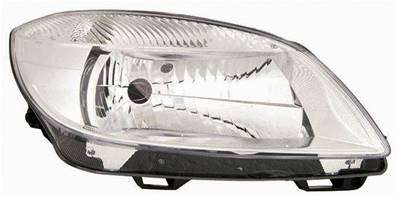 proiettore destro h4 elettrico con motore skoda fabia 2010 2014 sk3254813