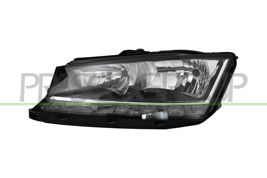 proiettore sinistro h7 h7 elettrico con motore con luce diurna led versione a l skoda fabia nj 2018 2021 sk3304914
